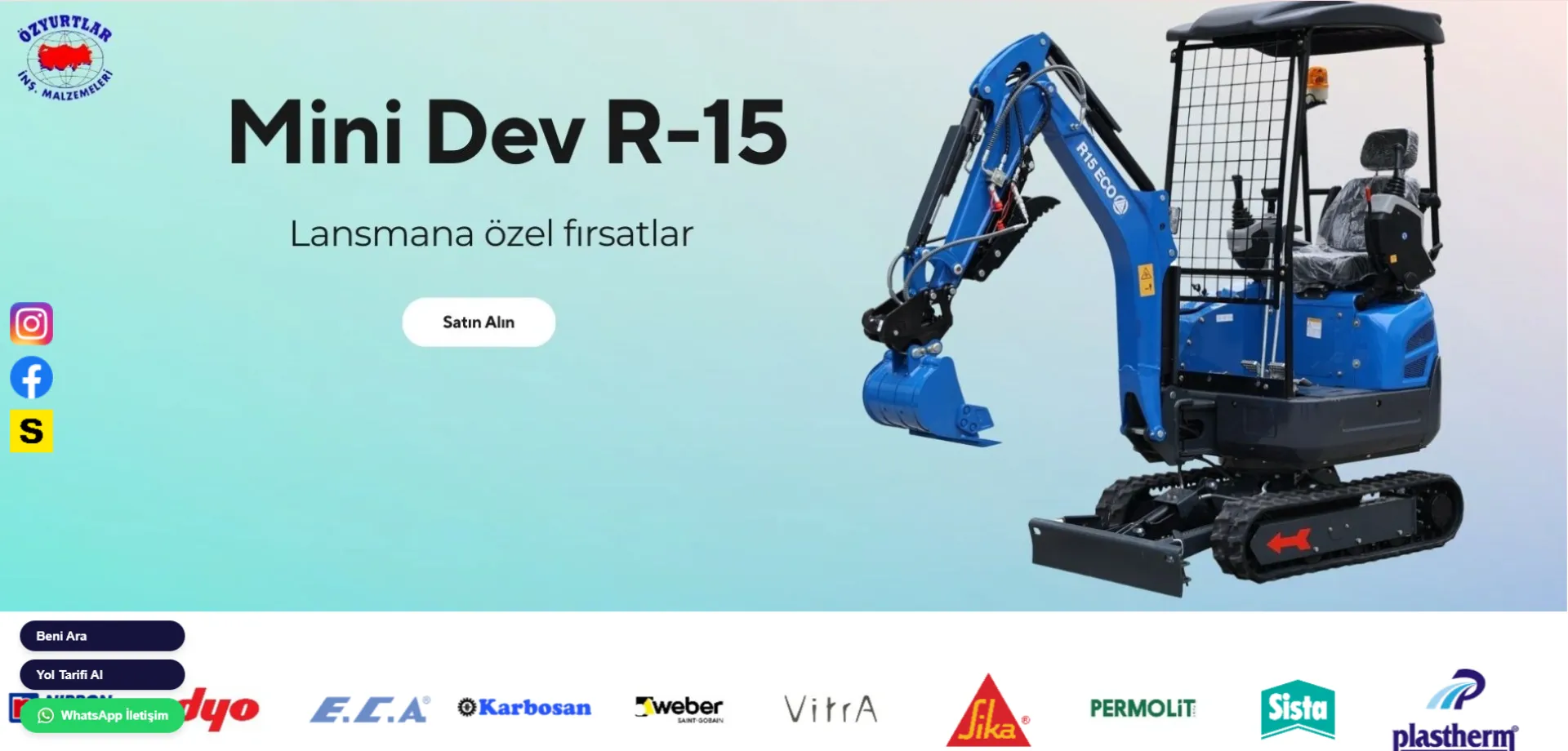 Özyurtlar İnşaat Web Sitesi